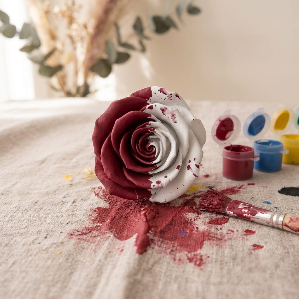 Rose bouquet creation